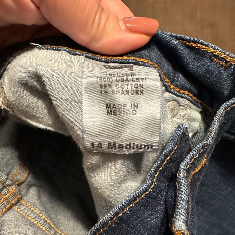 Levi’s 505 Straight Medium size 14 women’s